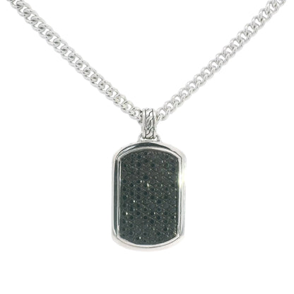 Morrison Sapphire Tag Necklace