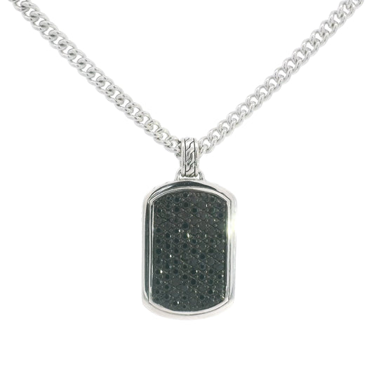Morrison Sapphire Tag Necklace