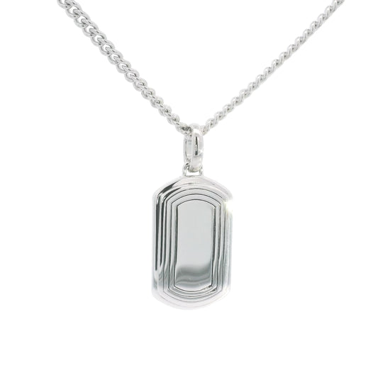 Morrison Framed Tag Necklace
