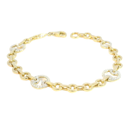 Sigil Diamond Link Bracelet