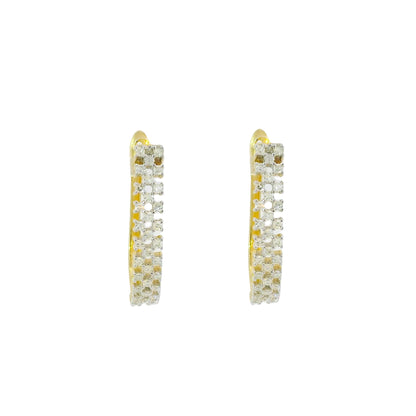 Laci Diamond Hoops
