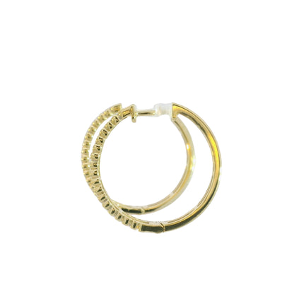 Carina Diamond Hoops