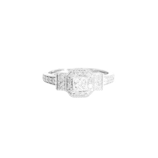 Bette Deco Engagement Ring