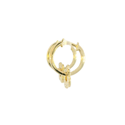 Quella Diamond Hoops
