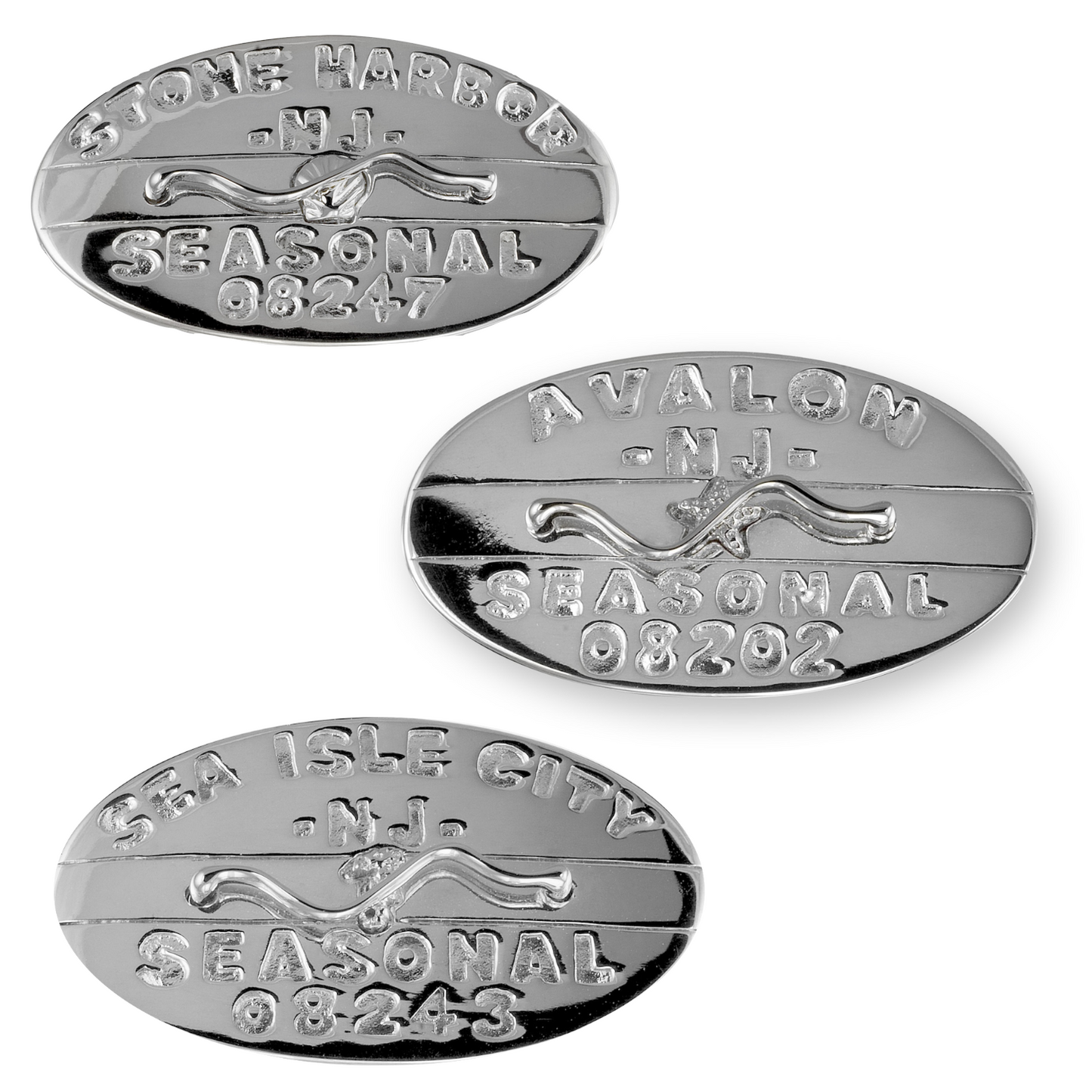 Beach Tag Link Bracelet