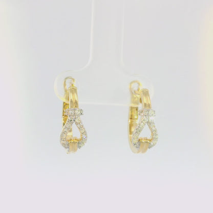 Lina Diamond Hoops