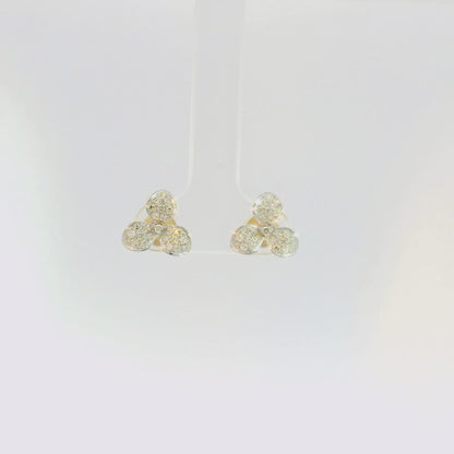 Papelita Diamond Flower Earrings