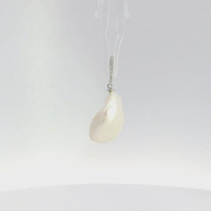 Salma Pearl & Diamond Necklace