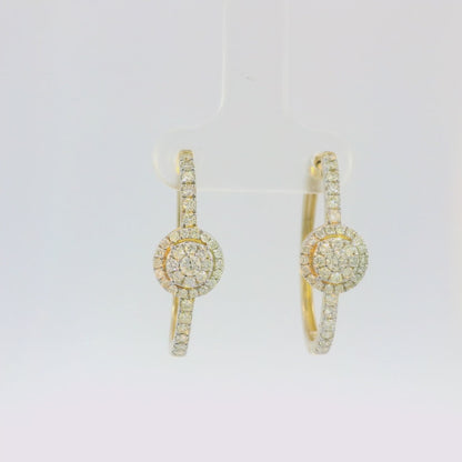 Helene Diamond Hoops