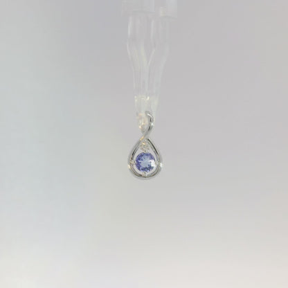 Kelsey Tanzanite & Diamond Necklace